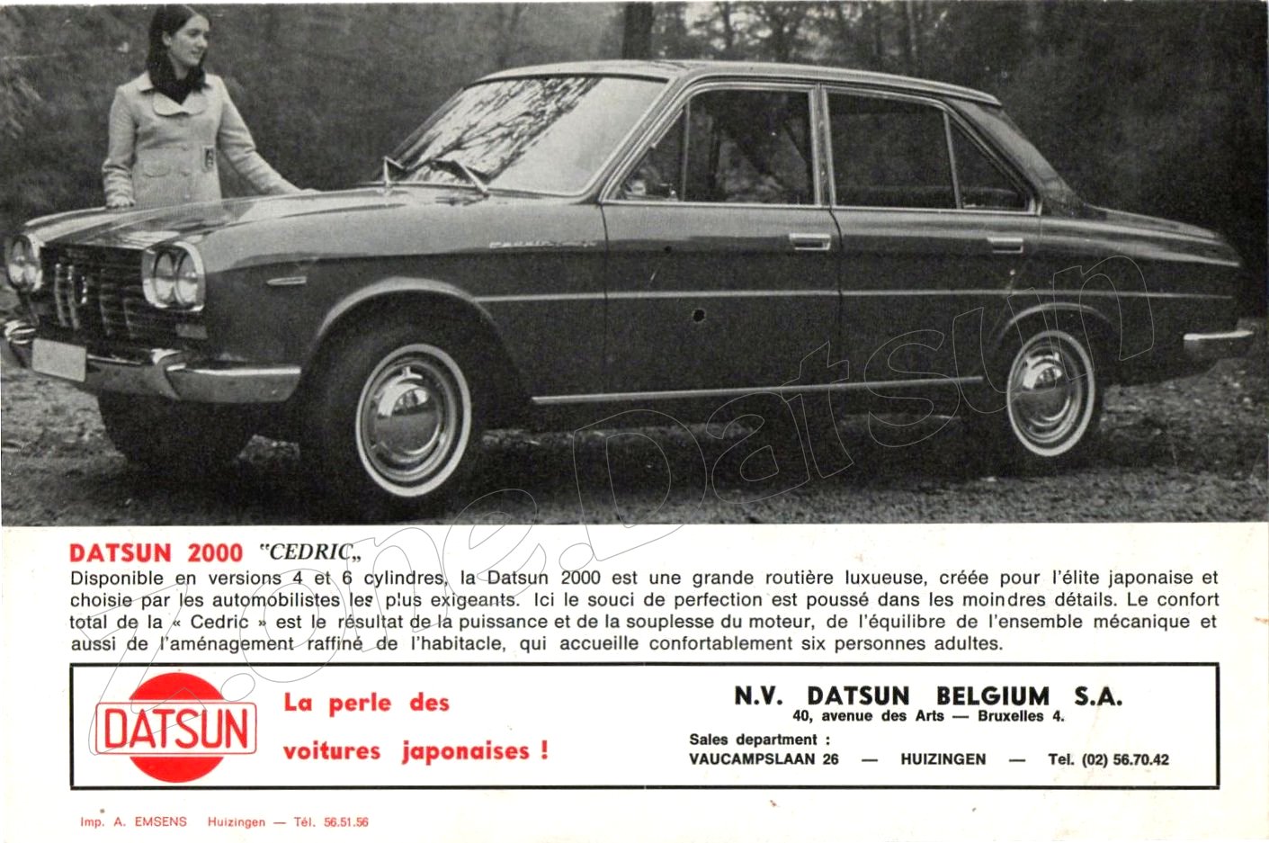 cat datsun 1967 belgique 937