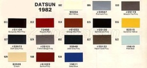 DATSUN 1982