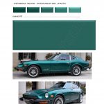 COULEUR VERT EMERALD 303 PEINTURE DATSUN CHRONO