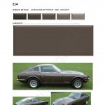 COULEURMARRON 214 PEINTURE DATSUN CHRONO.01