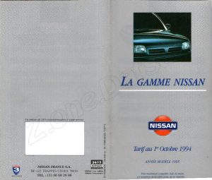 GAMME NISSAN FRANCE 1994887