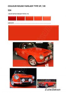 524 COULEUR ROUGE FAIRLADY