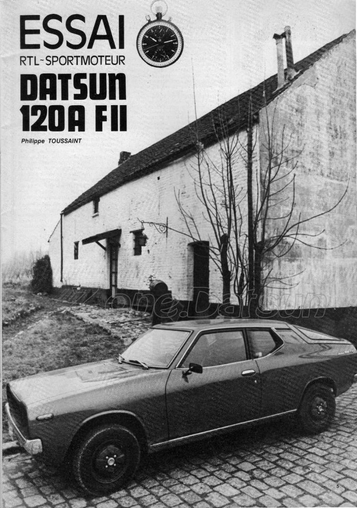 DATSUN 120A COUPE FII130