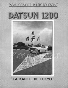 ESSAI DATSUN 1200 1972102